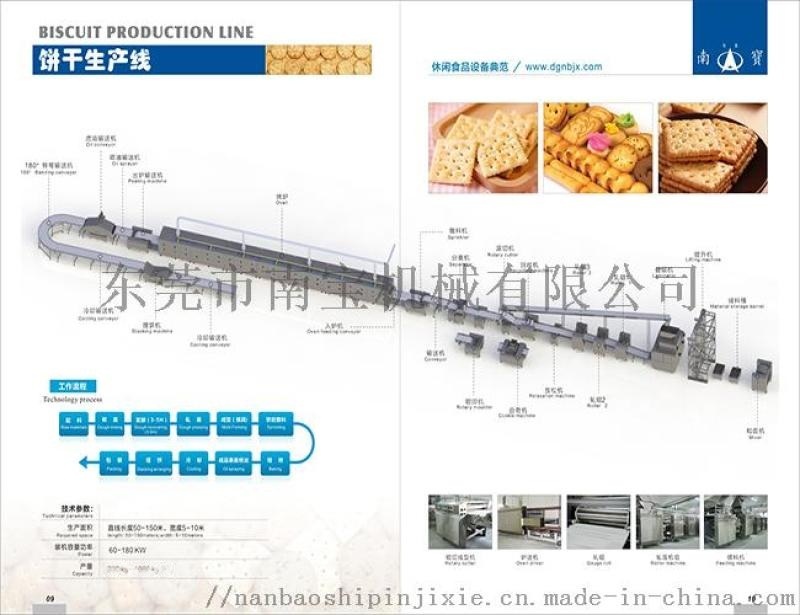 餅干生產線非標定制，安全可靠餅干流水線