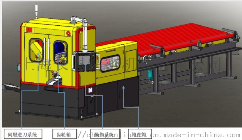 全自動切管機高效圓鋸切管機