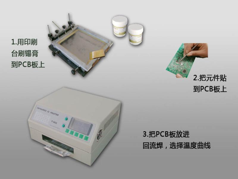 臺(tái)式無鉛回流焊機(jī)(T-962A)