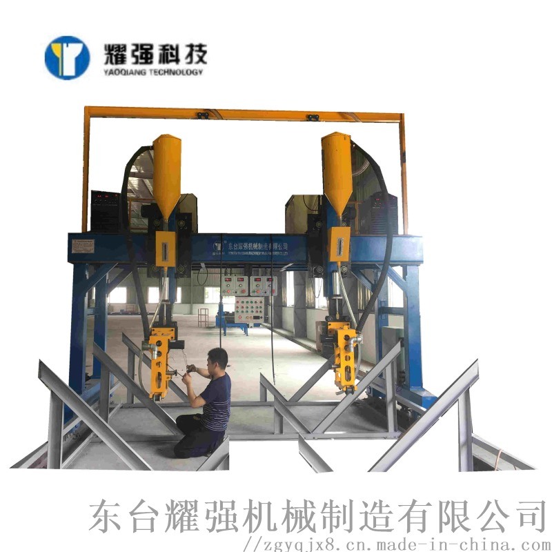 鋼結構自動生產線 LHA-4000型 龍門焊 埋弧焊接機