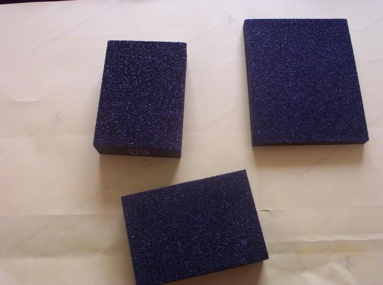 海綿磨塊 abrasive sponge