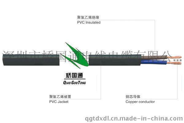 2芯機(jī)械設(shè)備軟護(hù)套電纜