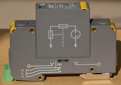 擊穿保險ZH-F-MS25-PVT/FM接地保護器