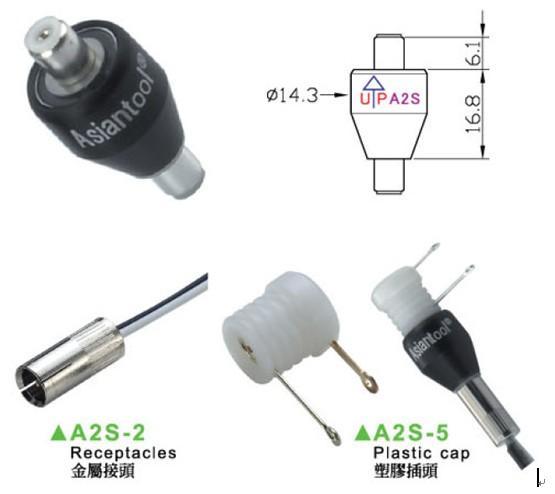 Asiantool 2極/2路4A  導電滑環(huán) A2S 電阻切割機，紡織設備滑環(huán)