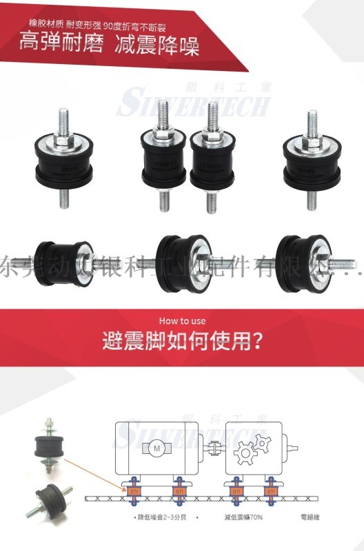 注塑機避震器、機械防震腳、定位減震腳座