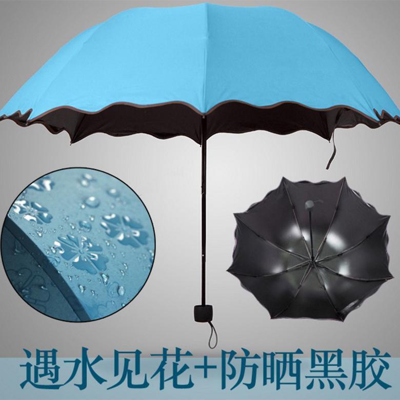 雨傘廠家現貨批發(fā)直銷三折雨傘 自開收商務折疊傘 晴雨傘