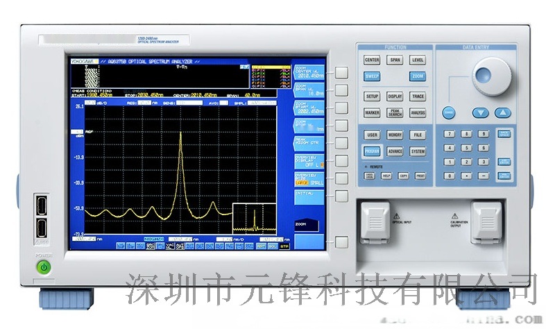 寬范圍光譜分析儀 YOKOGAWA AQ6374(350nm ? 1750nm)