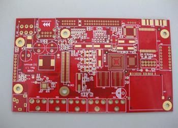 深圳PCB工廠(chǎng)四層紅油沉金線(xiàn)路板、多層阻抗板電路板