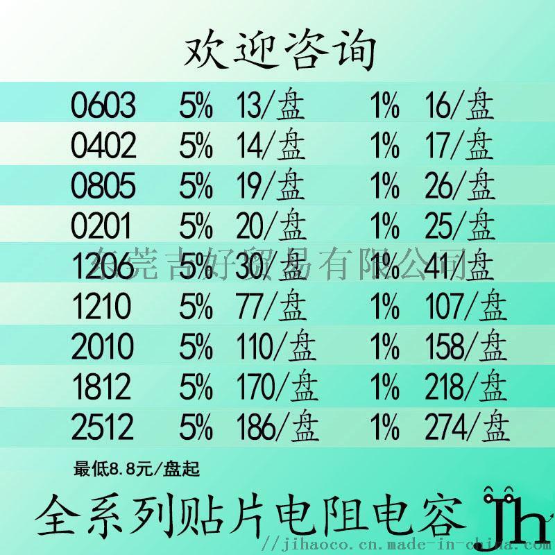 全系列貼片電阻、車規電阻、壓敏電阻、熱敏電阻