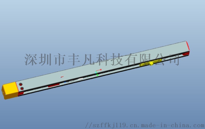 小槽聯動閉門器30*30