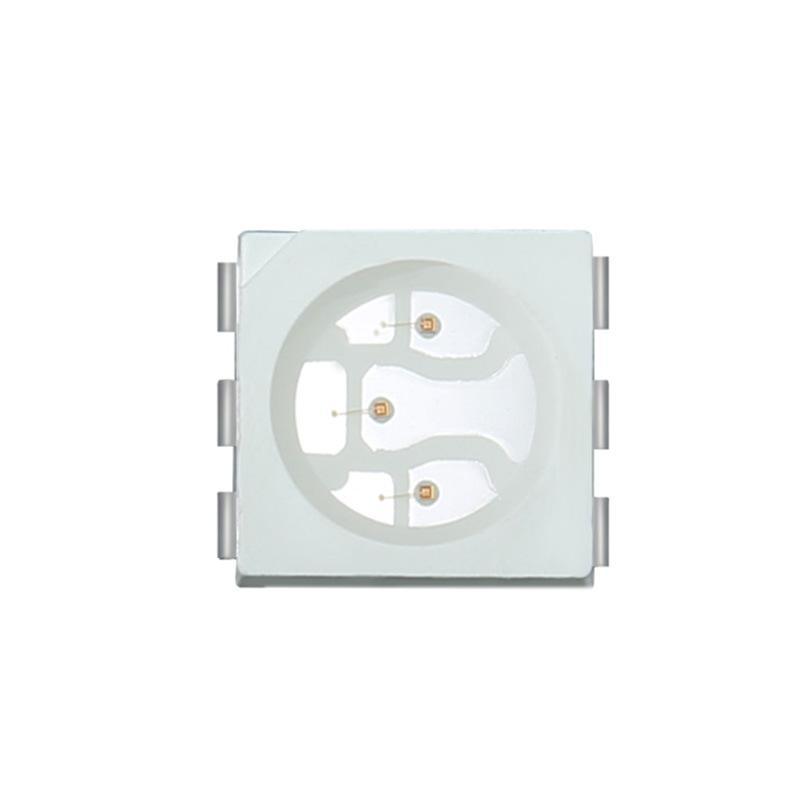 led5050貼片燈珠紅光   亮燈室內(nèi)照明交通信號燈光源--熒月電子