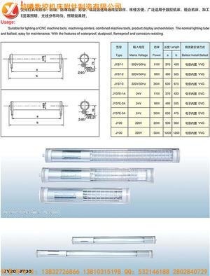 滄州供應(yīng)JY系列熒光燈/JB系列白熾機(jī)床工作燈/JL50D鹵鎢泡工作燈